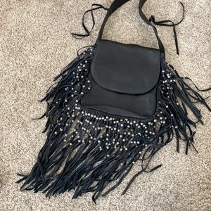 Ash Fringe shoulder bag.